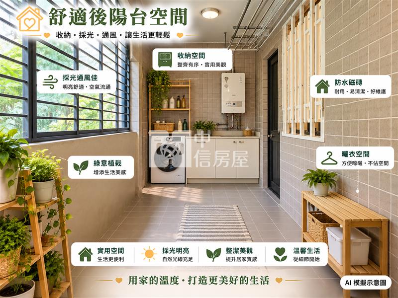 近長庚商圈｜稀有庭院宅・無障礙友善・大平面車位房屋室內格局與周邊環境