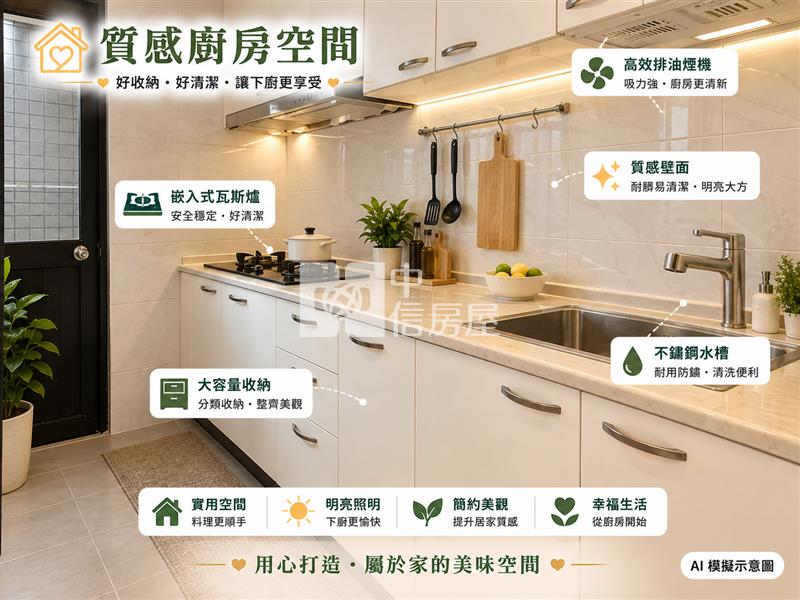 近長庚商圈｜稀有庭院宅・無障礙友善・大平面車位房屋室內格局與周邊環境