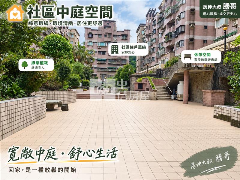 近長庚商圈｜稀有庭院宅・無障礙友善・大平面車位房屋室內格局與周邊環境