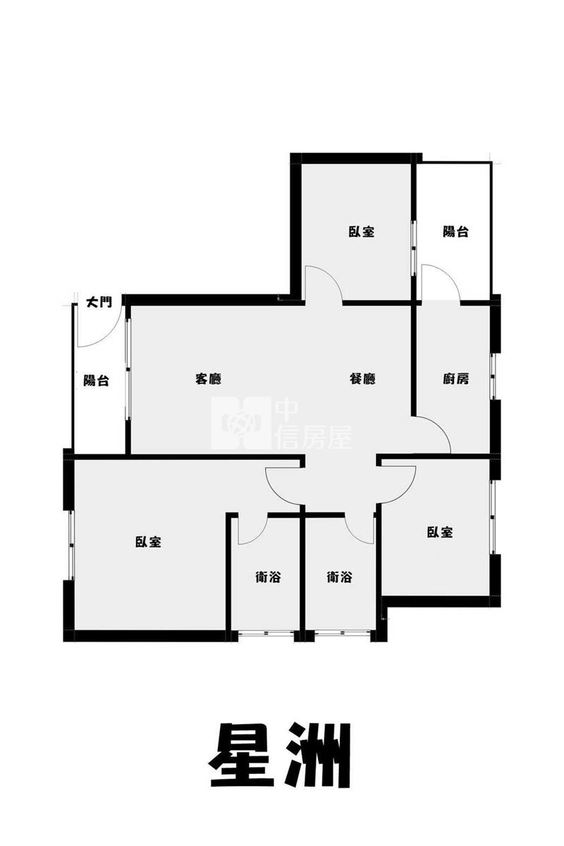 星洲房屋室內格局與周邊環境