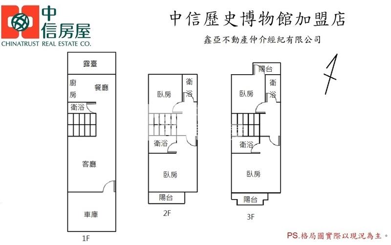 (專)綠境花旗全新謐靜車墅A2房屋室內格局與周邊環境