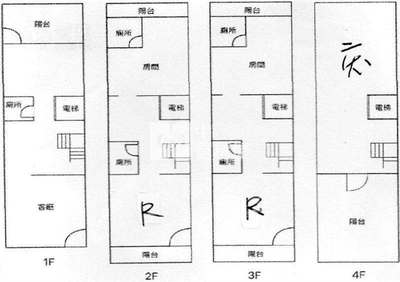 竹之園六期房屋室內格局與周邊環境