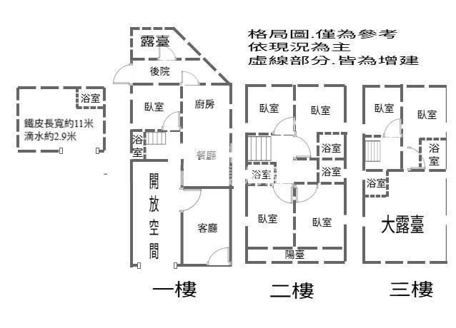 新屋東明國小獨門獨院後湖路大空間農舍房屋室內格局與周邊環境