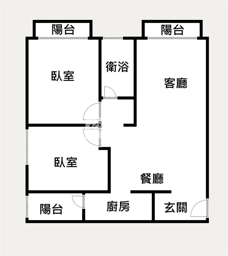 【安家】楊梅埔心鼎藏大硯美2房房屋室內格局與周邊環境