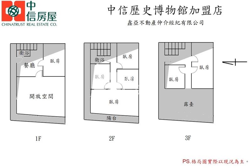 茄萣市區古色古香大面寬透天房屋室內格局與周邊環境