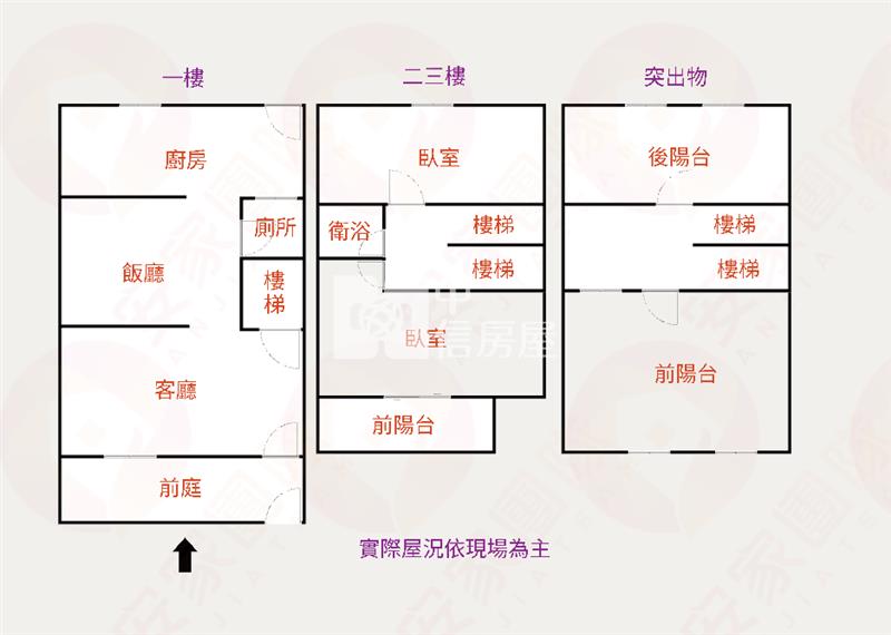 【安家】楊梅近新屋區4房透天別墅房屋室內格局與周邊環境