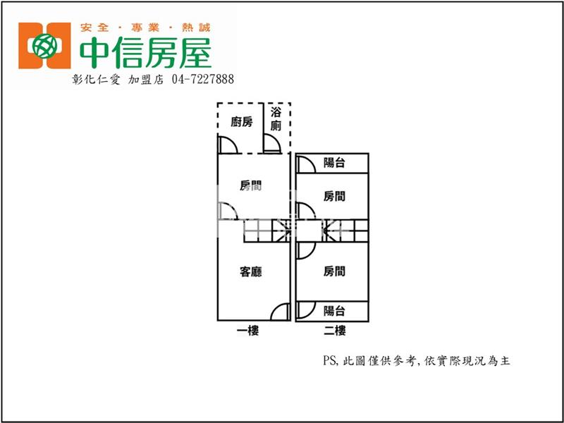 南郭路活巷透天房屋室內格局與周邊環境