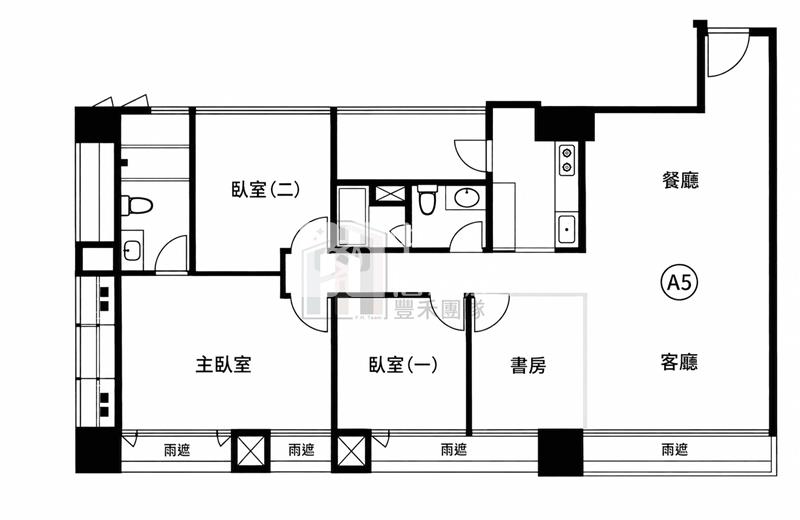 【豐禾】青埔高鐵A18站前3+1房雙車房屋室內格局與周邊環境