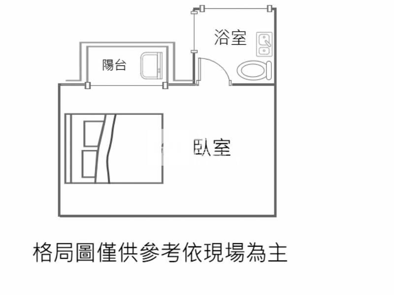 新竹關新路月影套房平車房屋室內格局與周邊環境