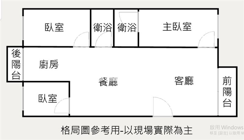 楊梅幼獅麗盛真鑽精美大3房車房屋室內格局與周邊環境