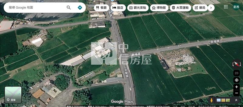 新屋 中興路旁 甲建房屋室內格局與周邊環境