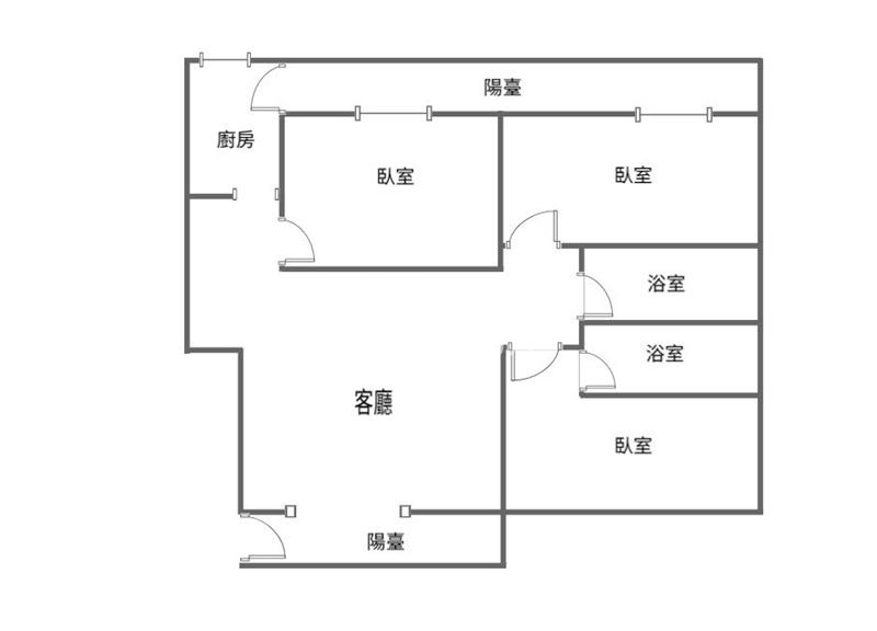 楊梅低總價三房+平面車位房屋室內格局與周邊環境