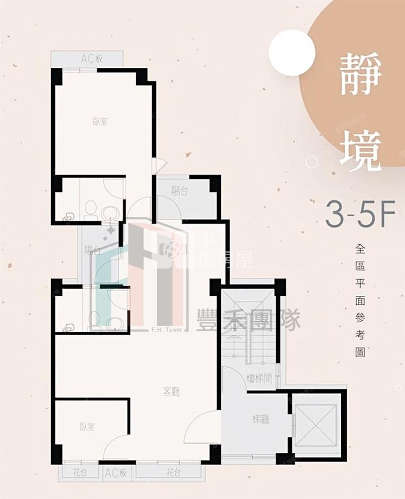 【豐禾】平鎮南勢商圈靜境2+1房車房屋室內格局與周邊環境