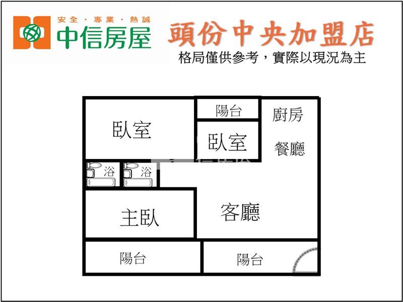 後站美寓房屋室內格局與周邊環境