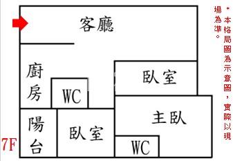 鹽行國中全新三房平車-遠雄建設房屋室內格局與周邊環境