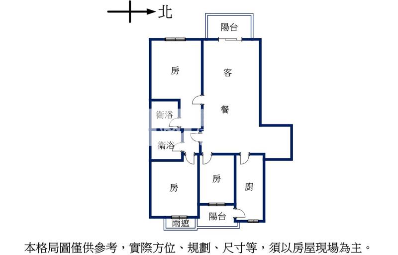 內壢國中質感三房車房屋室內格局與周邊環境