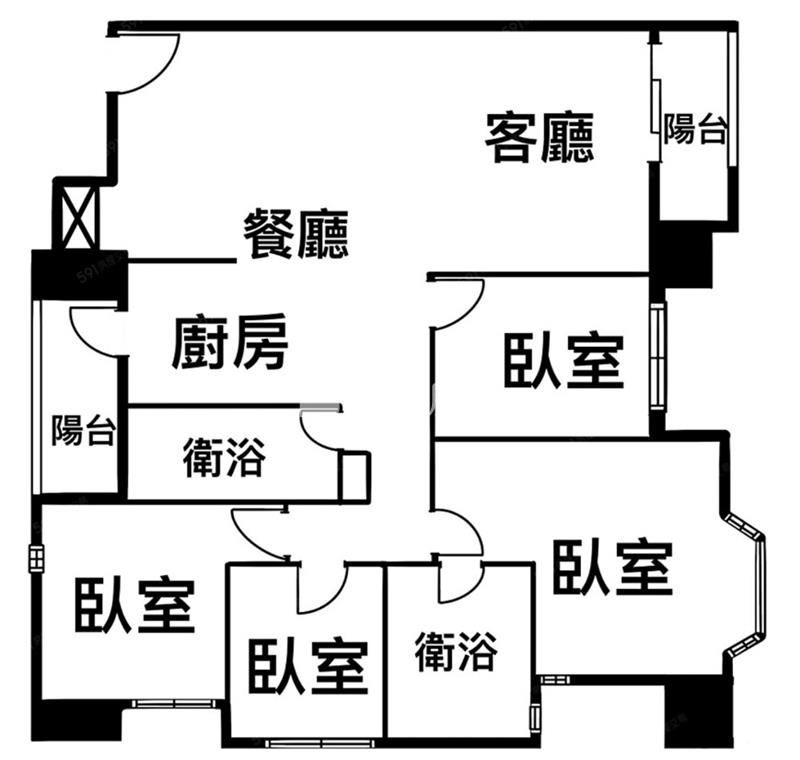 【安家】南崁國中遠東世界美四房車房屋室內格局與周邊環境