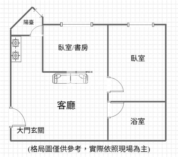【安家】專任-龍岡忠貞長紅計畫精美1+1房車房屋室內格局與周邊環境