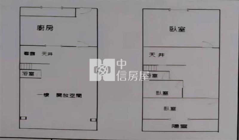 麥當勞(M)旁大地坪透店房屋室內格局與周邊環境