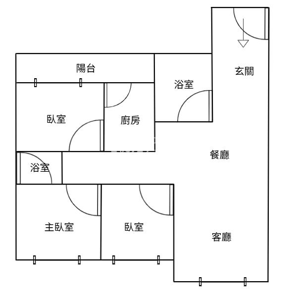中平商圈【冠桃園】高樓層景觀美三房房屋室內格局與周邊環境