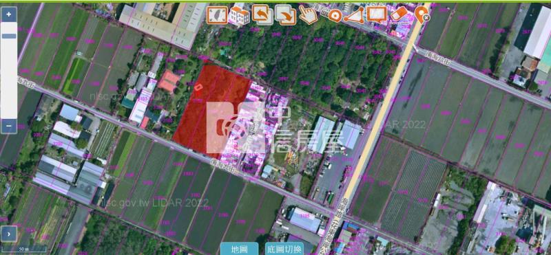 吉安村莊旁農地