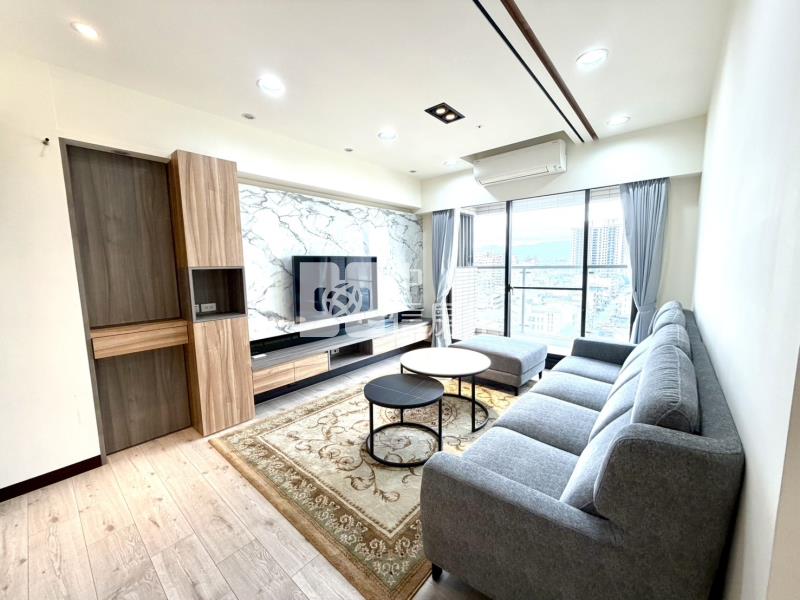 內壢前站商圈景觀裝潢三房+雙車位